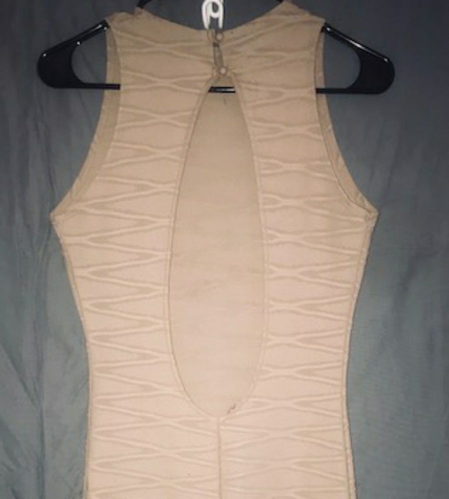 Tan dress